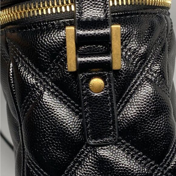 Saint Laurent 80S Vanity Crossbody Bag in Quilted Grained Leather - Picture 9 of 15